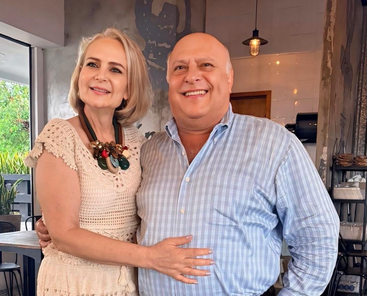 Miriam y Sergio sonrientes juntos